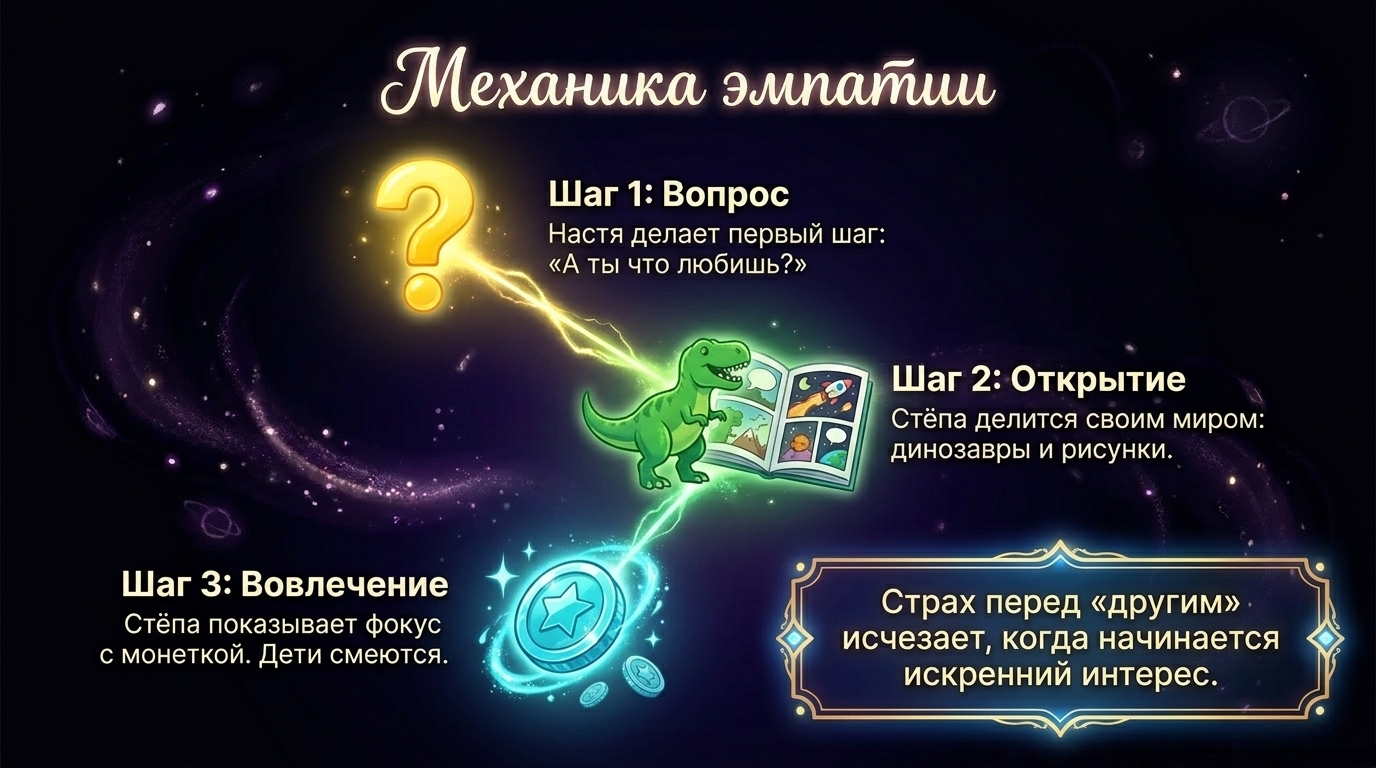 Иллюстрация сказки Семирика