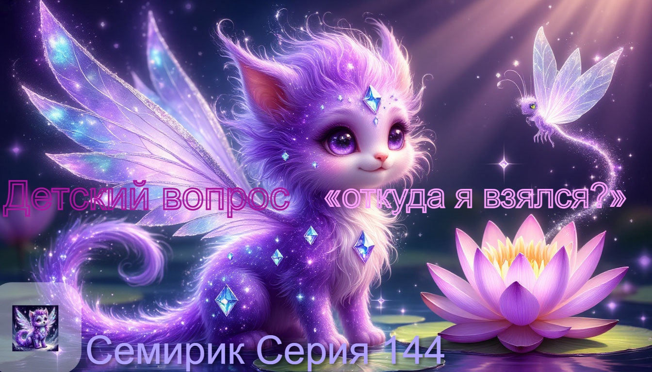 СКАЗКА О ТОМ, КАК СЕМИРИК РАССКАЗАЛ ПРО ЦВЕТОК И ЗВЁЗДОЧКУ. Серия № 144