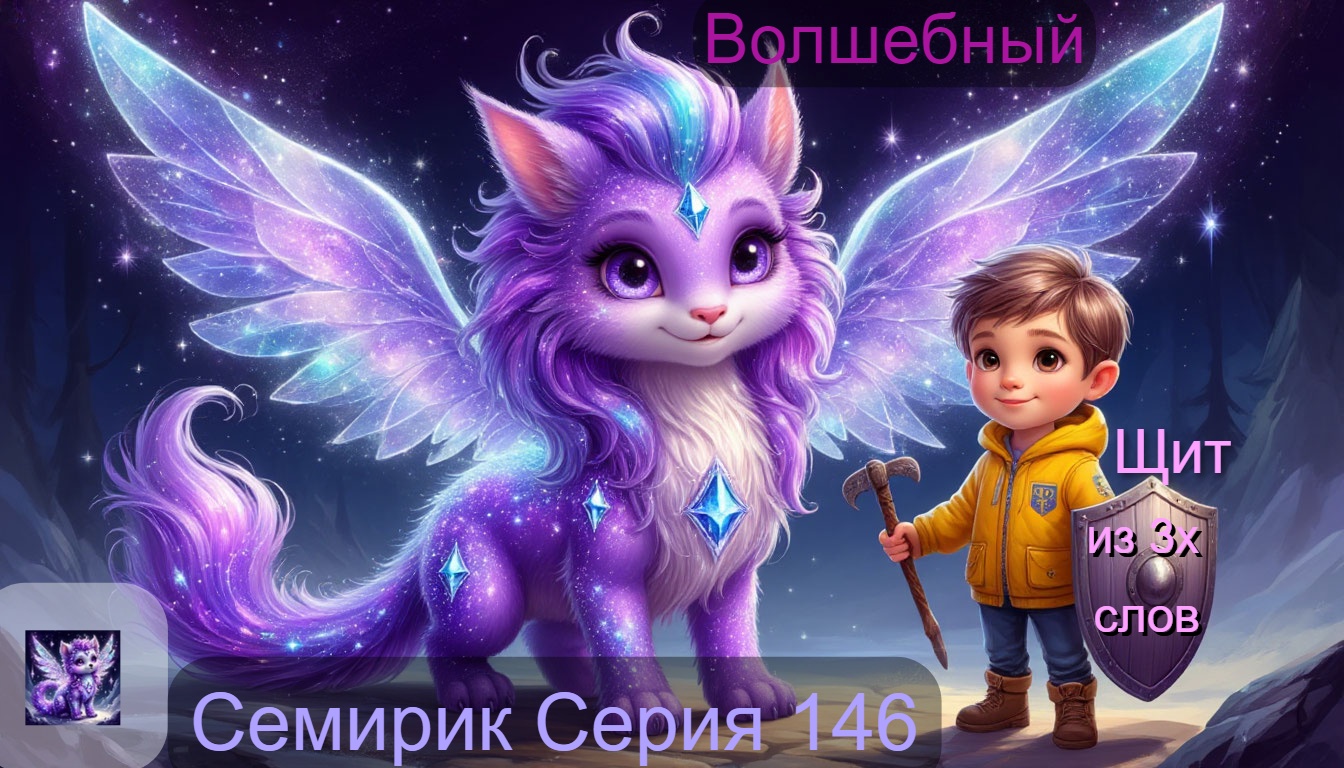 СКАЗКА О ТОМ, КАК СЕМИРИК НАУЧИЛ ВИТЮ ЗАЩИТНОМУ СЛОВЕСНОМУ ЩИТУ. Серия N 146