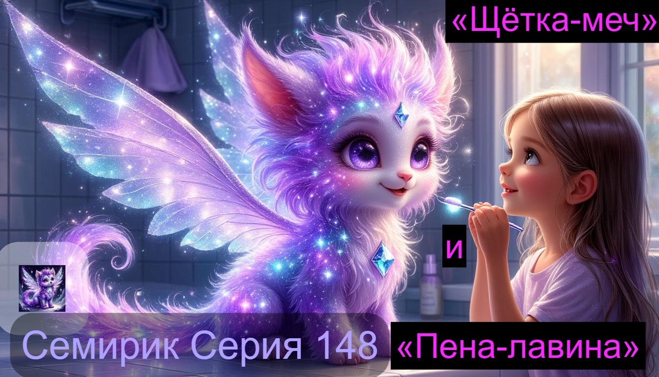 СКАЗКА О ТОМ, КАК СЕМИРИК И КАПИ ЗУБАТЫЙ ОБЪЯВИЛИ ВОЙНУ КАРИОЗАМ. Серия № 148