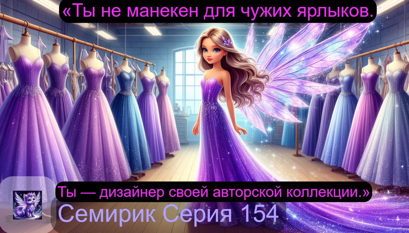 СКАЗКА О ТОМ, КАК СЕМИРИК ПОМОГ ЛЕРЕ НАЙТИ КЛЮЧ ОТ ЧУЖИХ ОЦЕНОК. Серия N 154