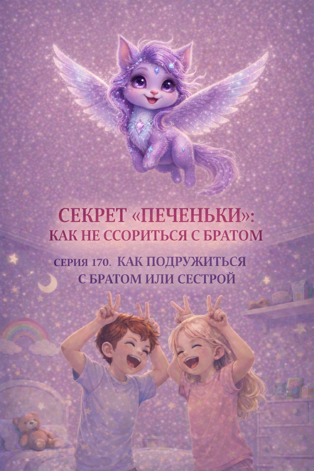КАК ПОДРУЖИТЬСЯ С БРАТОМ ИЛИ СЕСТРОЙ. Серия № 170