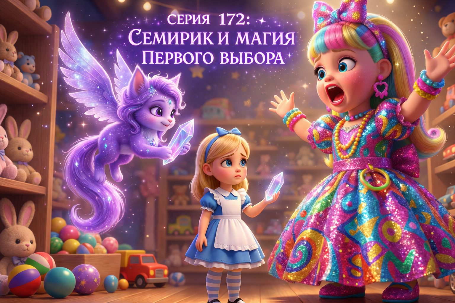 СЕМИРИК И МАГИЯ ПЕРВОГО ВЫБОРА. Серия № 172