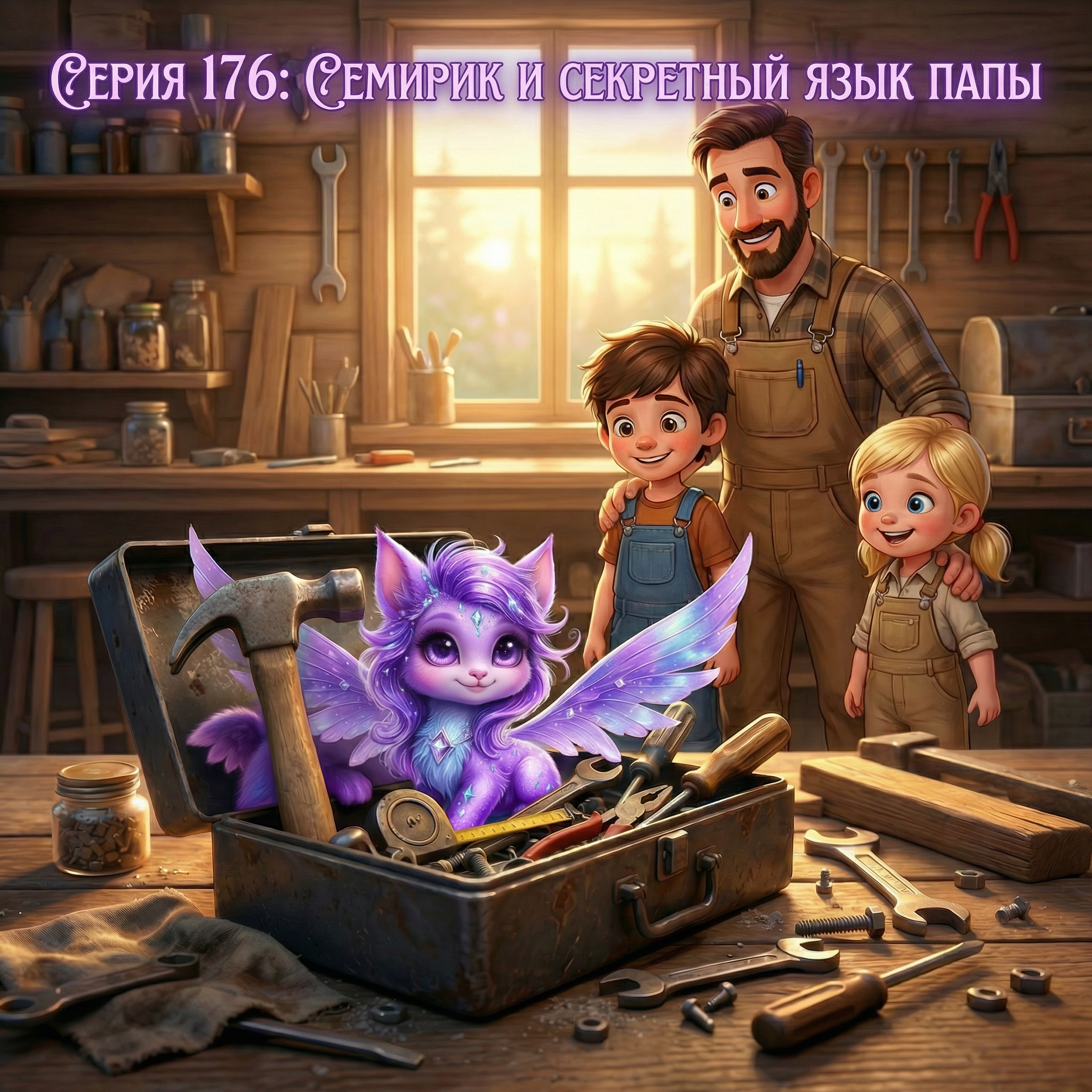 СЕМИРИК И СЕКРЕТНЫЙ ЯЗЫК ПАПЫ. Серия N 176