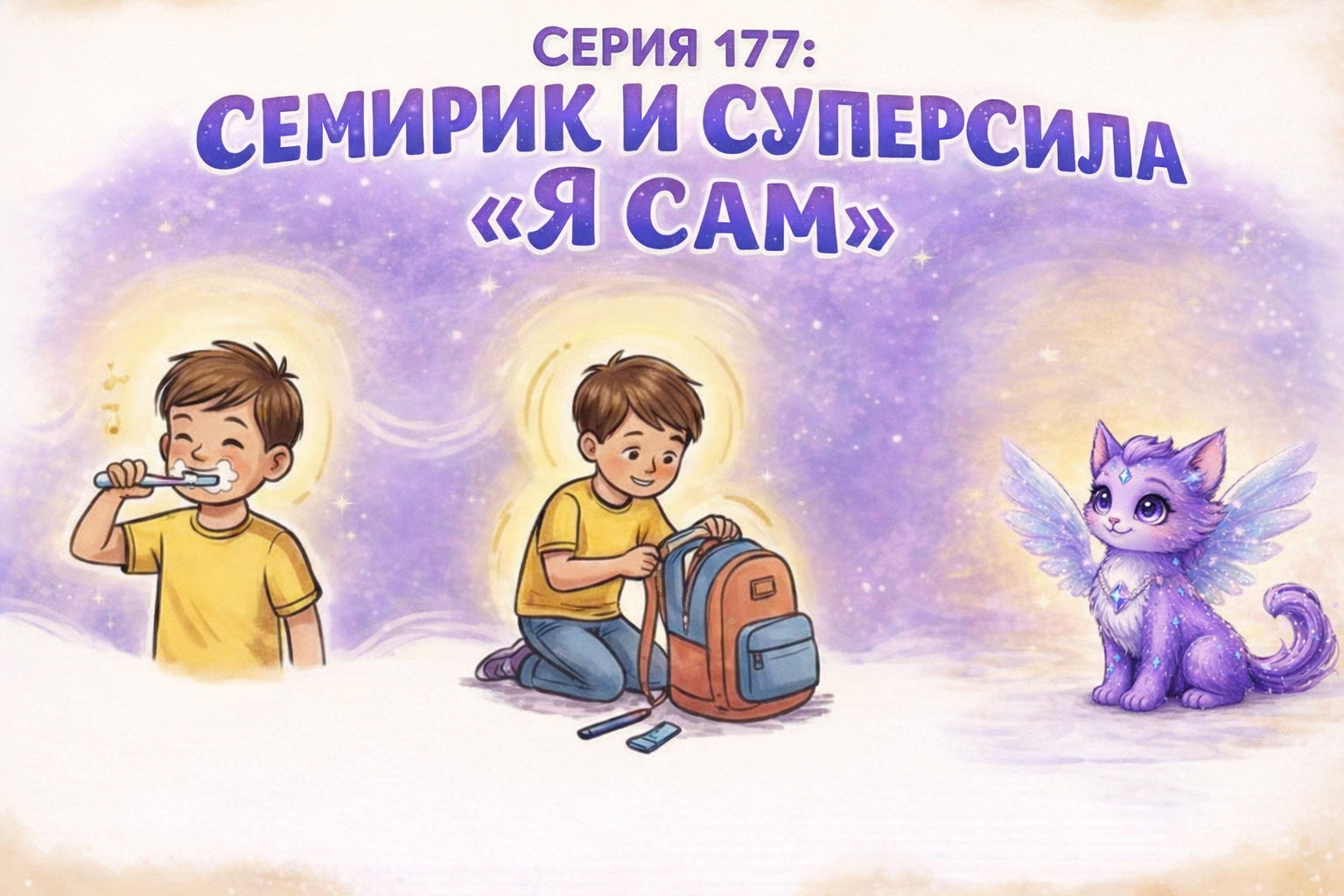 СЕМИРИК И СУПЕРСИЛА «Я САМ». Серия N 177