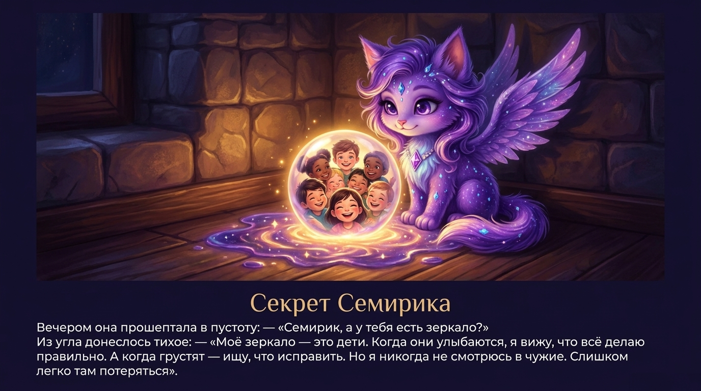 Иллюстрация сказки Семирика