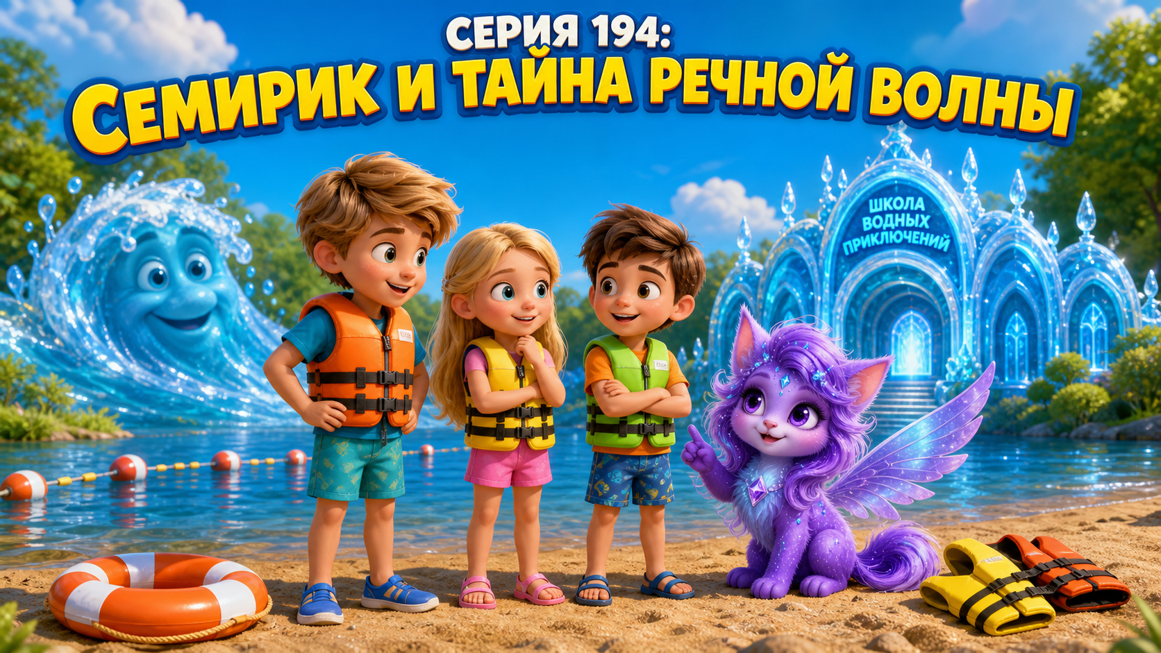 Серия 194 про безопасность на воде